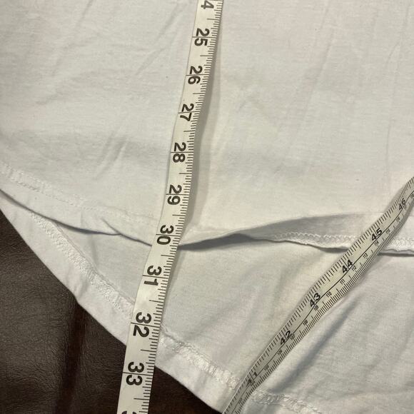 Parish Nation Short Sleeve Pullover Hooded Sweatshirt White Gray Zipper Men's 1X - Picture 14 of 16